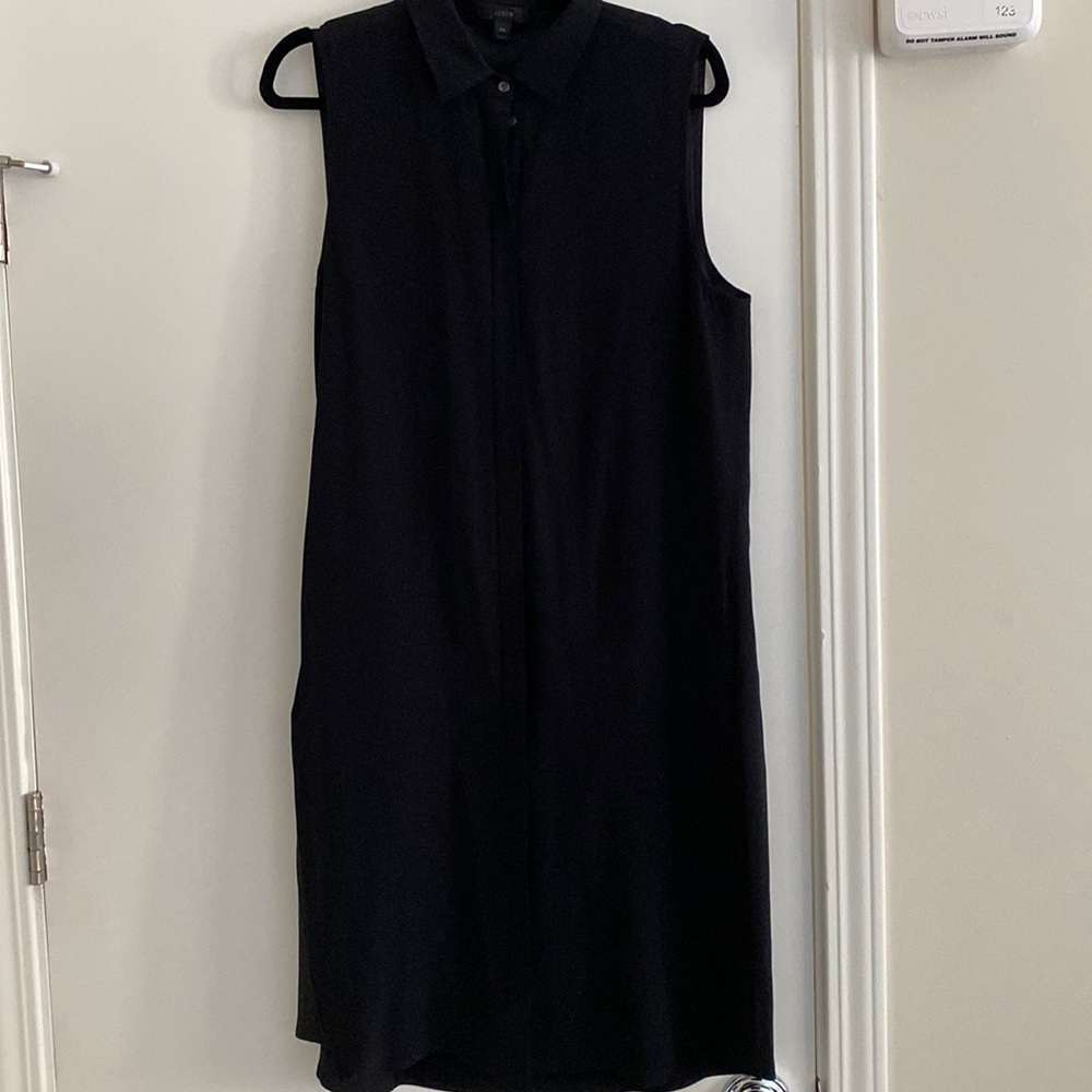 J Crew Tall Medium Shirt Dress